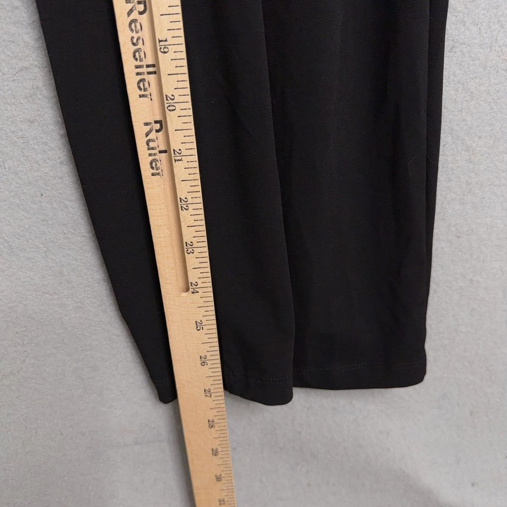 Chicos Travelers Jumpsuit Womens 2 Petite Black Easy Chick Utility Pockets NWT - Picture 14 of 15